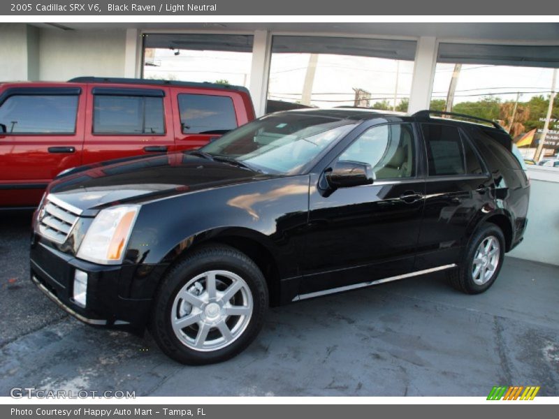 Black Raven / Light Neutral 2005 Cadillac SRX V6
