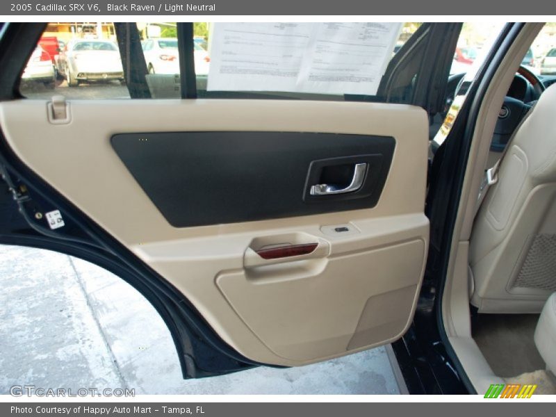 Black Raven / Light Neutral 2005 Cadillac SRX V6