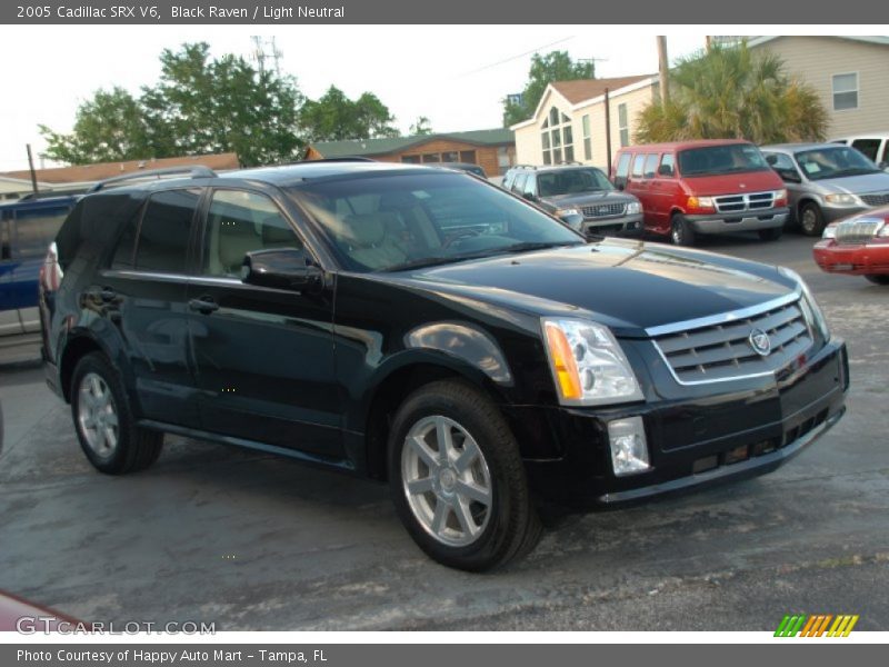 Black Raven / Light Neutral 2005 Cadillac SRX V6
