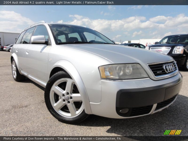 Light Silver Metallic / Platinum/Saber Black 2004 Audi Allroad 4.2 quattro Avant