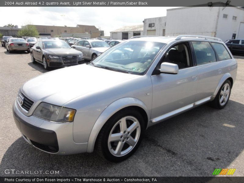 Light Silver Metallic / Platinum/Saber Black 2004 Audi Allroad 4.2 quattro Avant