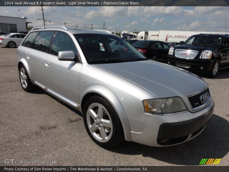 Light Silver Metallic / Platinum/Saber Black 2004 Audi Allroad 4.2 quattro Avant