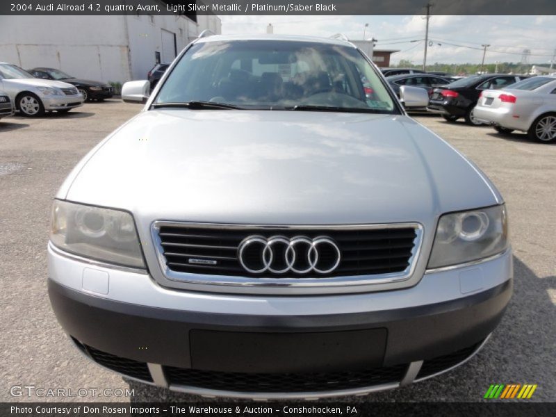 Light Silver Metallic / Platinum/Saber Black 2004 Audi Allroad 4.2 quattro Avant