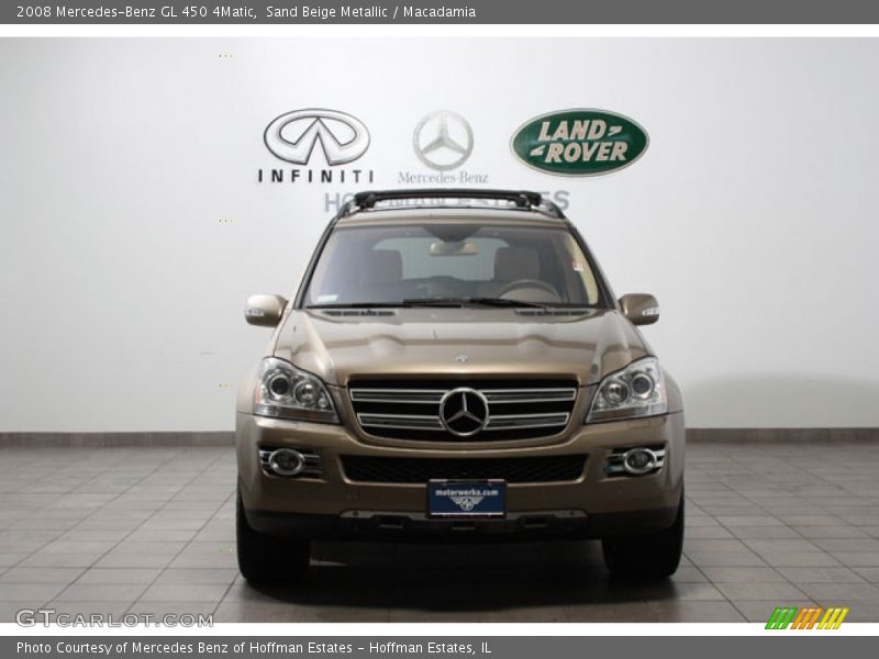 Sand Beige Metallic / Macadamia 2008 Mercedes-Benz GL 450 4Matic