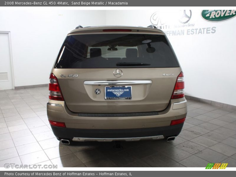 Sand Beige Metallic / Macadamia 2008 Mercedes-Benz GL 450 4Matic