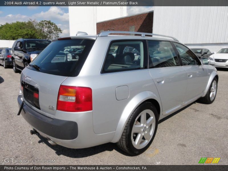 Light Silver Metallic / Platinum/Saber Black 2004 Audi Allroad 4.2 quattro Avant