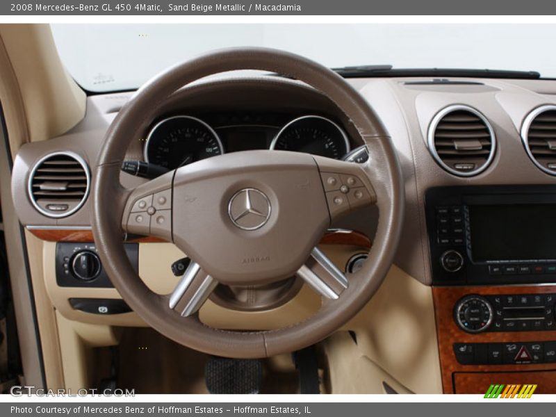 Sand Beige Metallic / Macadamia 2008 Mercedes-Benz GL 450 4Matic
