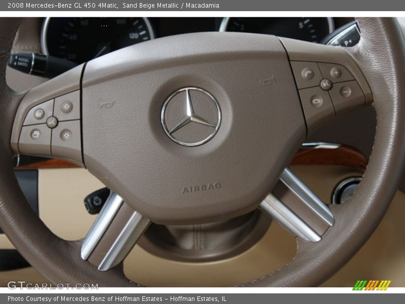 Sand Beige Metallic / Macadamia 2008 Mercedes-Benz GL 450 4Matic