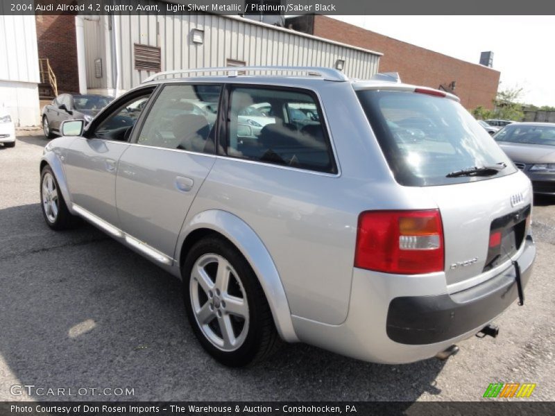 Light Silver Metallic / Platinum/Saber Black 2004 Audi Allroad 4.2 quattro Avant