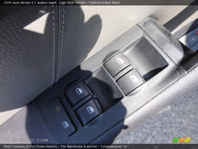 Light Silver Metallic / Platinum/Saber Black 2004 Audi Allroad 4.2 quattro Avant
