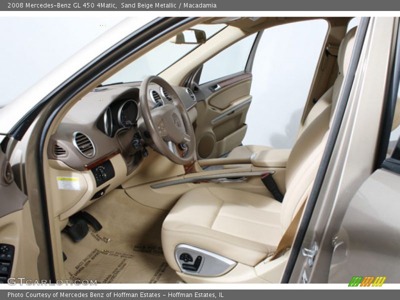 Sand Beige Metallic / Macadamia 2008 Mercedes-Benz GL 450 4Matic
