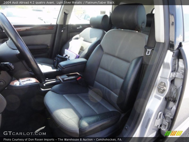 Light Silver Metallic / Platinum/Saber Black 2004 Audi Allroad 4.2 quattro Avant