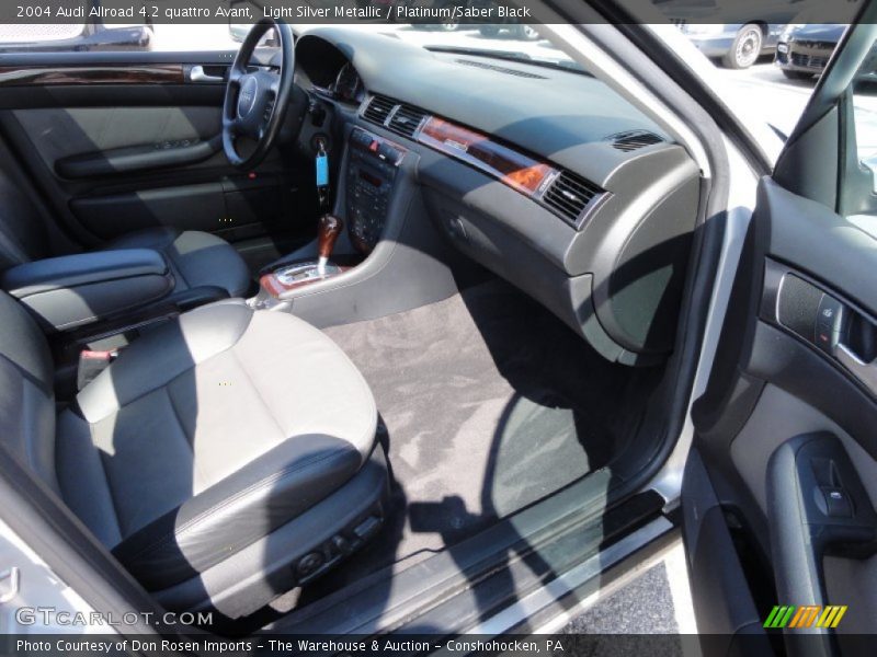 Light Silver Metallic / Platinum/Saber Black 2004 Audi Allroad 4.2 quattro Avant