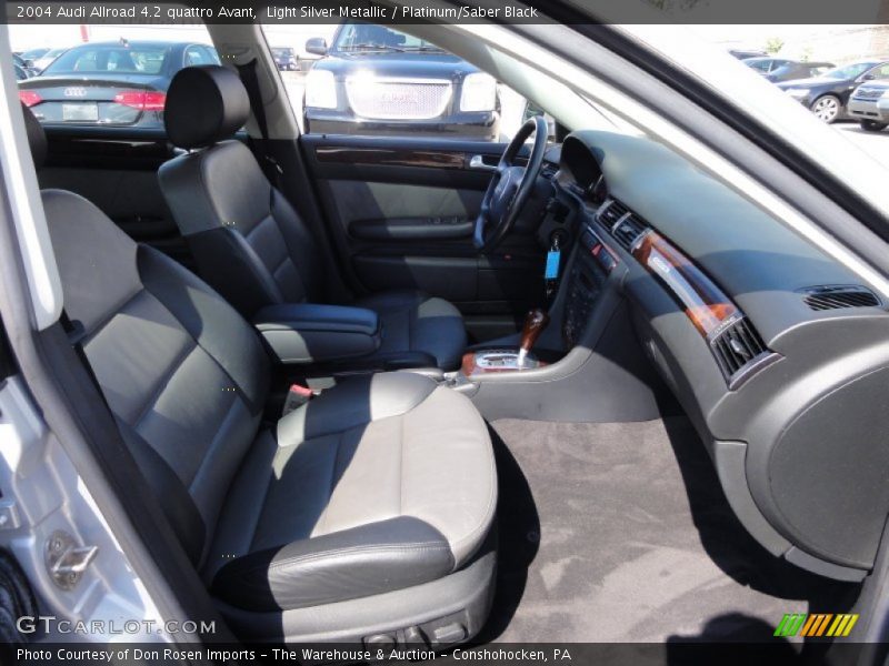 Light Silver Metallic / Platinum/Saber Black 2004 Audi Allroad 4.2 quattro Avant