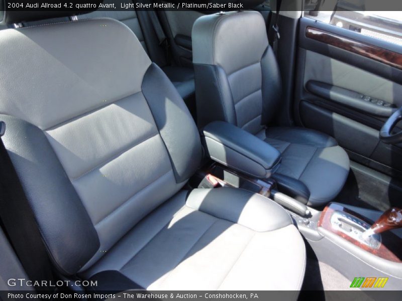 Light Silver Metallic / Platinum/Saber Black 2004 Audi Allroad 4.2 quattro Avant