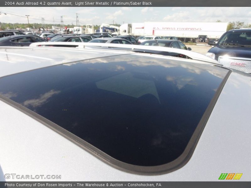 Light Silver Metallic / Platinum/Saber Black 2004 Audi Allroad 4.2 quattro Avant