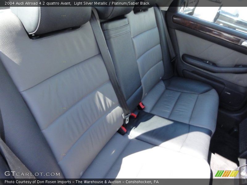 Light Silver Metallic / Platinum/Saber Black 2004 Audi Allroad 4.2 quattro Avant