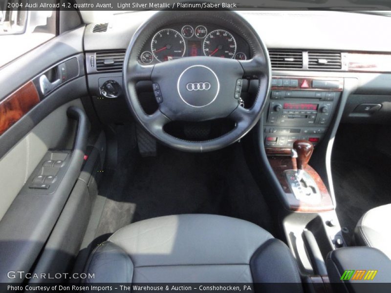 Light Silver Metallic / Platinum/Saber Black 2004 Audi Allroad 4.2 quattro Avant