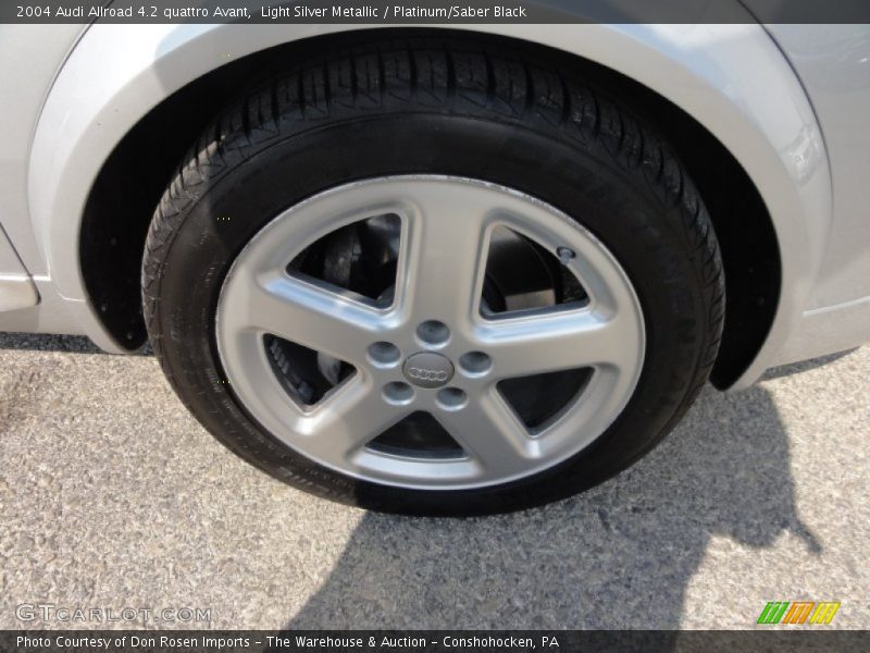 Light Silver Metallic / Platinum/Saber Black 2004 Audi Allroad 4.2 quattro Avant