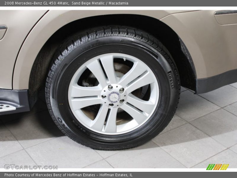 Sand Beige Metallic / Macadamia 2008 Mercedes-Benz GL 450 4Matic
