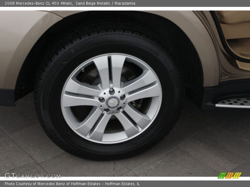 Sand Beige Metallic / Macadamia 2008 Mercedes-Benz GL 450 4Matic