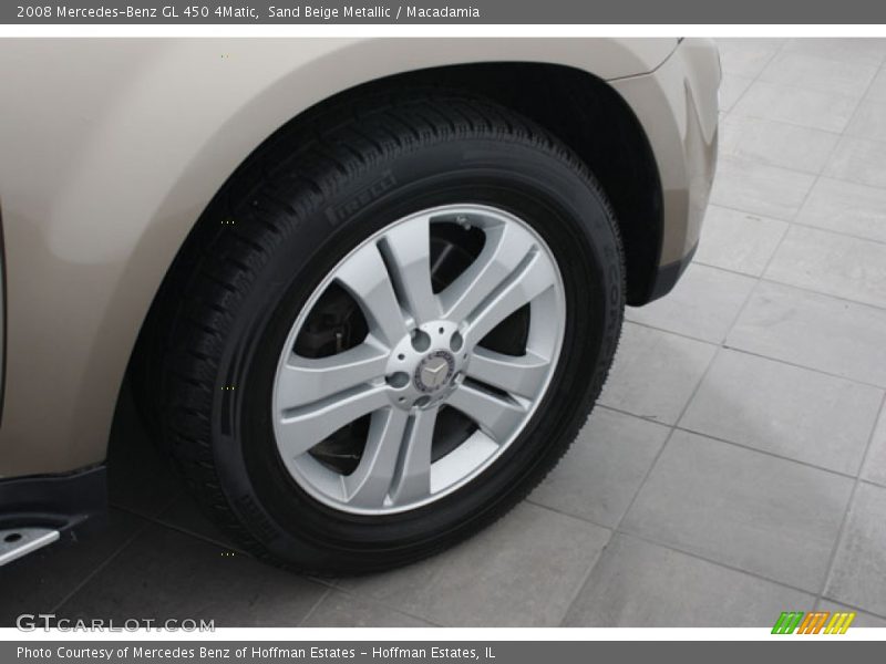 Sand Beige Metallic / Macadamia 2008 Mercedes-Benz GL 450 4Matic