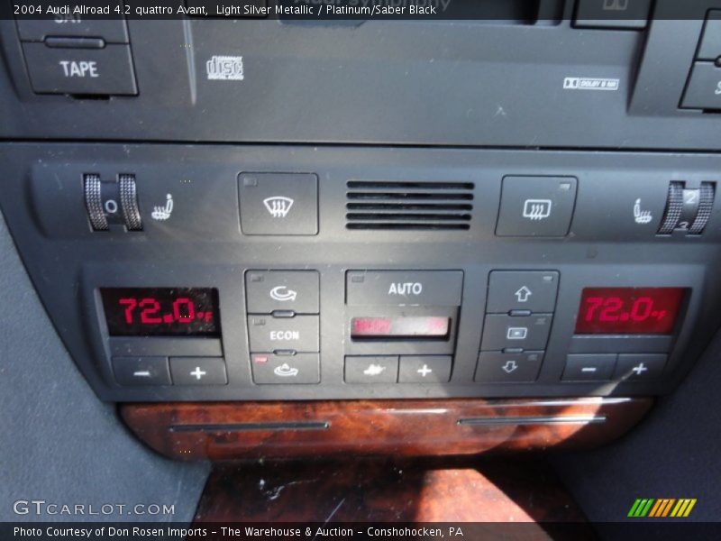 Light Silver Metallic / Platinum/Saber Black 2004 Audi Allroad 4.2 quattro Avant