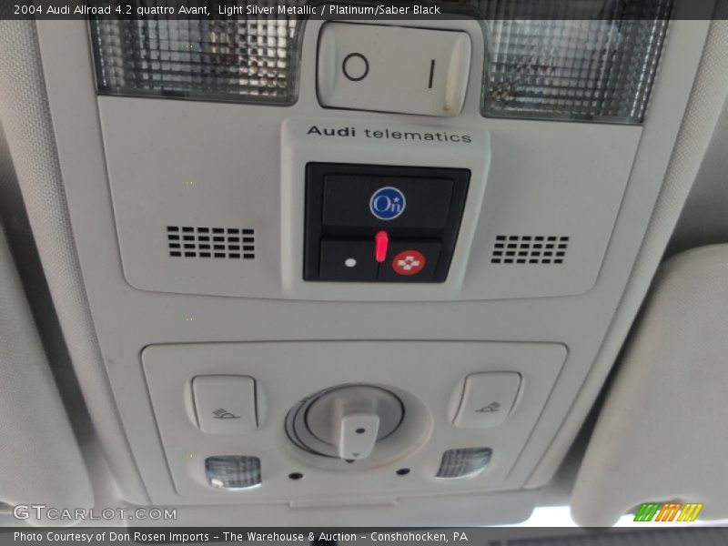 Light Silver Metallic / Platinum/Saber Black 2004 Audi Allroad 4.2 quattro Avant