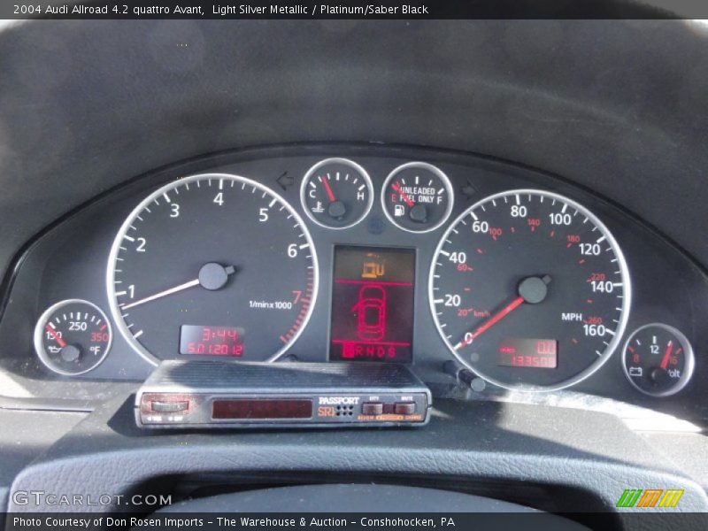  2004 Allroad 4.2 quattro Avant 4.2 quattro Avant Gauges