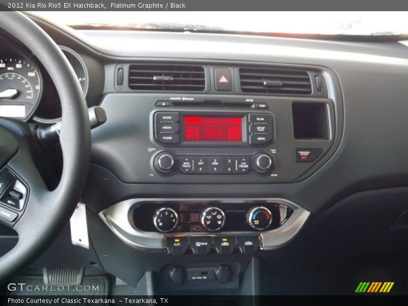Platinum Graphite / Black 2012 Kia Rio Rio5 EX Hatchback