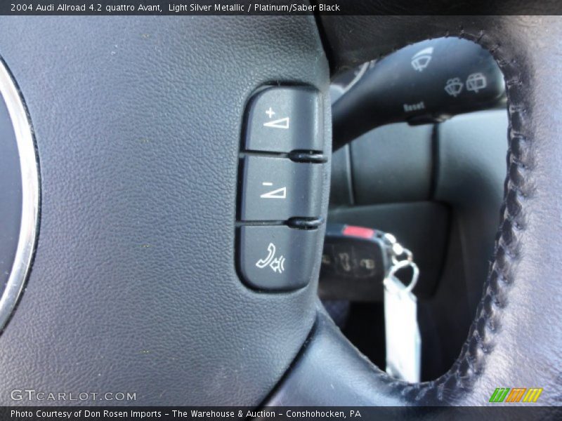 Light Silver Metallic / Platinum/Saber Black 2004 Audi Allroad 4.2 quattro Avant