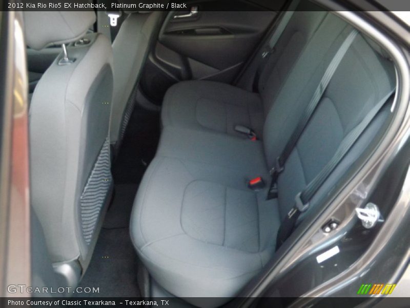 Platinum Graphite / Black 2012 Kia Rio Rio5 EX Hatchback