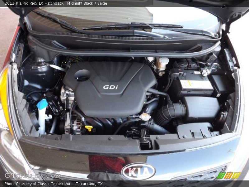 Midnight Black / Beige 2012 Kia Rio Rio5 LX Hatchback