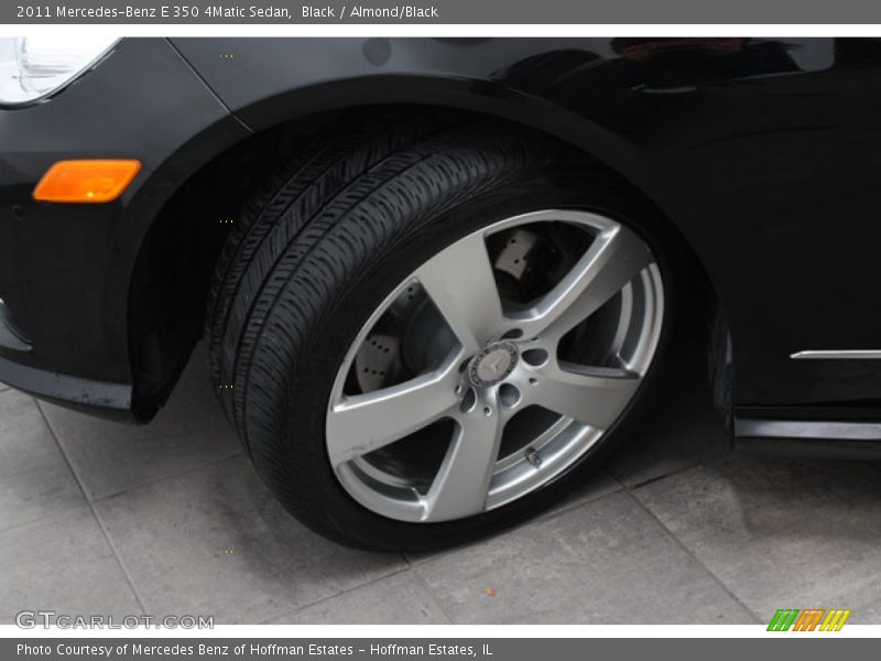 Black / Almond/Black 2011 Mercedes-Benz E 350 4Matic Sedan