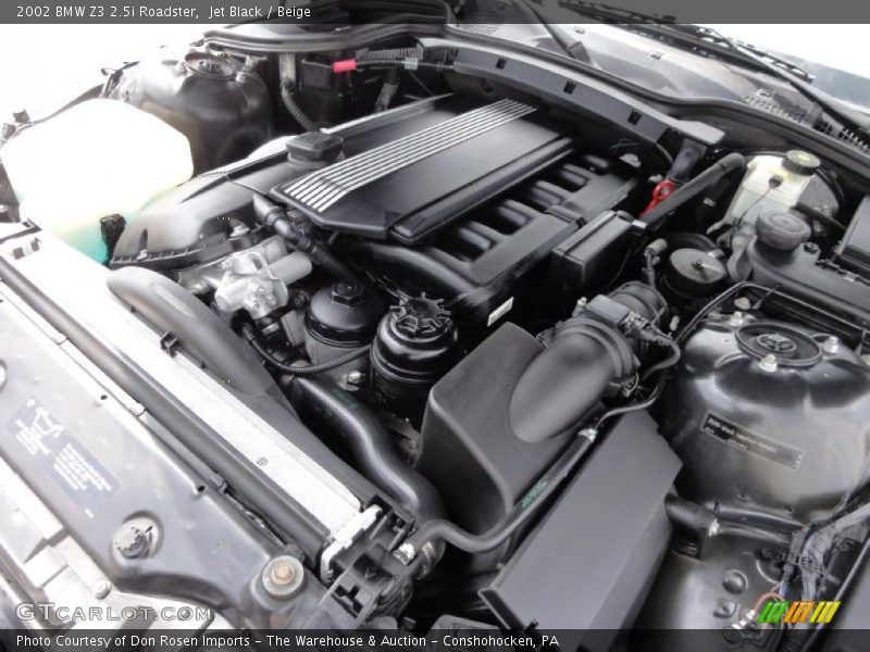  2002 Z3 2.5i Roadster Engine - 2.5L DOHC 24-Valve Inline 6 Cylinder