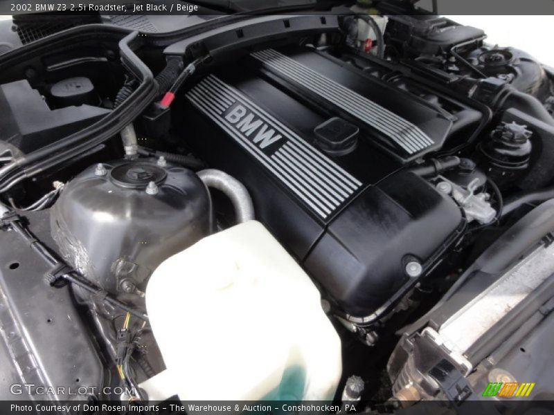  2002 Z3 2.5i Roadster Engine - 2.5L DOHC 24-Valve Inline 6 Cylinder