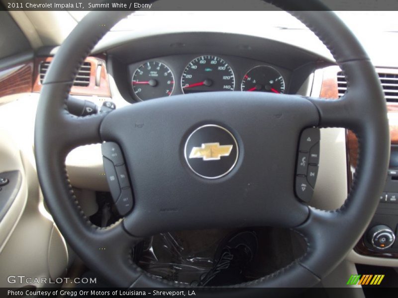 Summit White / Ebony 2011 Chevrolet Impala LT