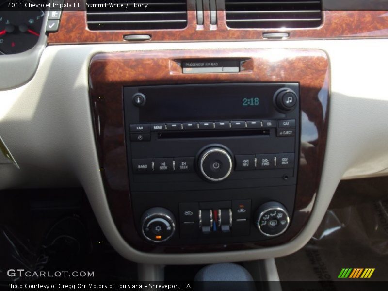Summit White / Ebony 2011 Chevrolet Impala LT