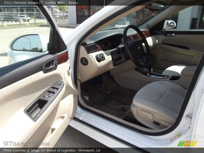 Summit White / Ebony 2011 Chevrolet Impala LT