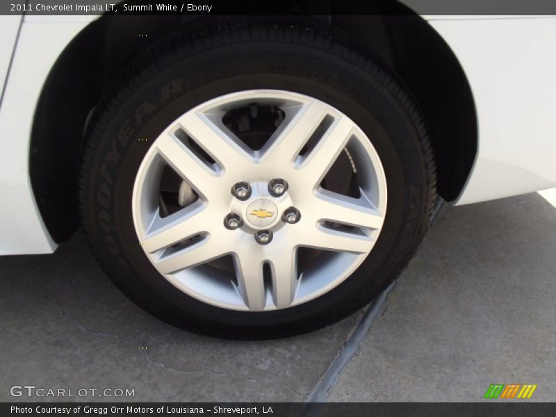 Summit White / Ebony 2011 Chevrolet Impala LT
