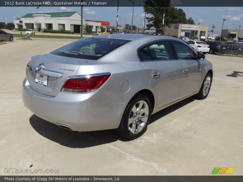 Quicksilver Metallic / Titanium 2012 Buick LaCrosse FWD
