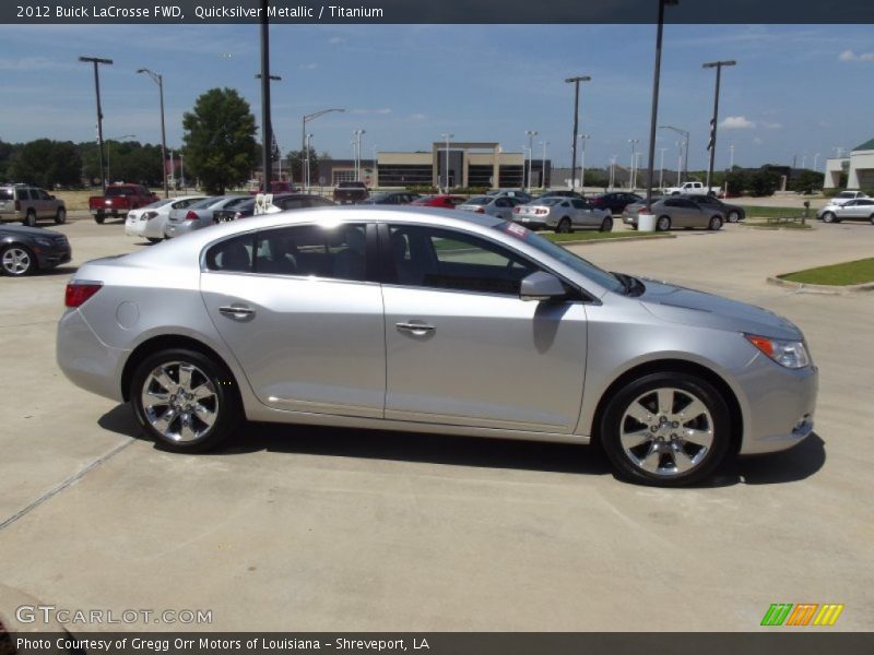 Quicksilver Metallic / Titanium 2012 Buick LaCrosse FWD