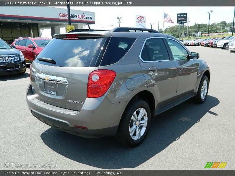 Mocha Steel Metallic / Light Titanium/Jet Black 2012 Chevrolet Equinox LT