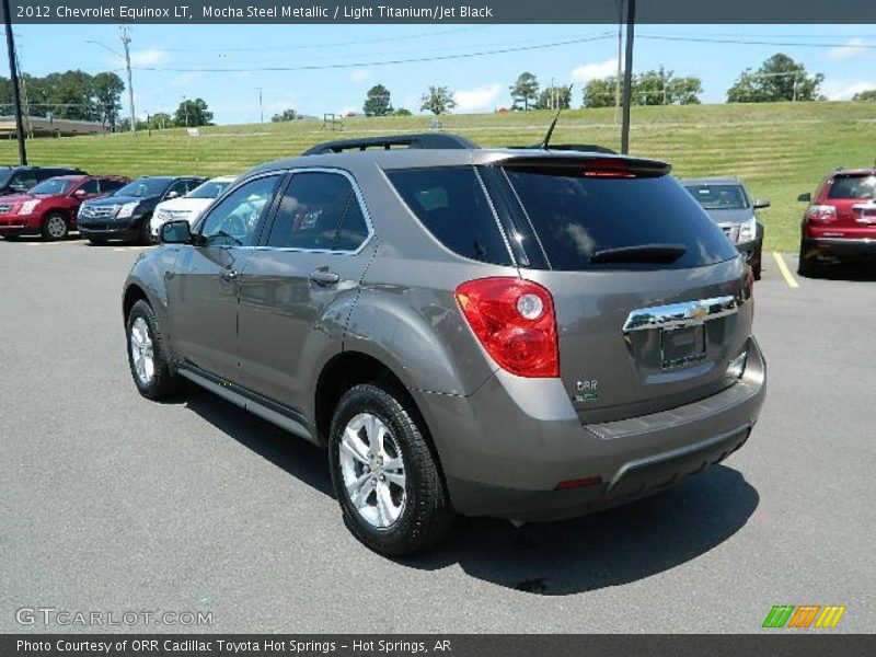 Mocha Steel Metallic / Light Titanium/Jet Black 2012 Chevrolet Equinox LT