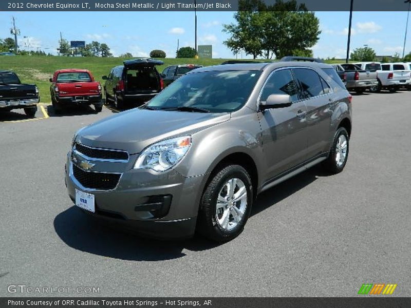 Mocha Steel Metallic / Light Titanium/Jet Black 2012 Chevrolet Equinox LT