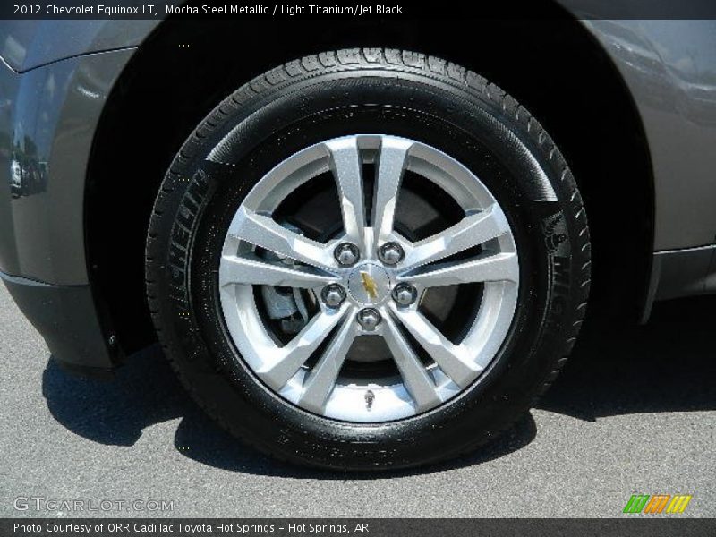 Mocha Steel Metallic / Light Titanium/Jet Black 2012 Chevrolet Equinox LT