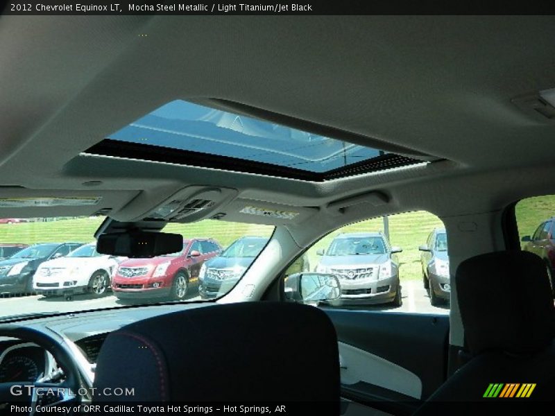 Mocha Steel Metallic / Light Titanium/Jet Black 2012 Chevrolet Equinox LT