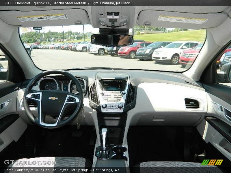Mocha Steel Metallic / Light Titanium/Jet Black 2012 Chevrolet Equinox LT
