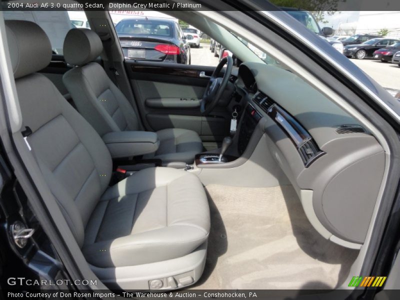 Dolphin Grey Metallic / Platinum 2004 Audi A6 3.0 quattro Sedan