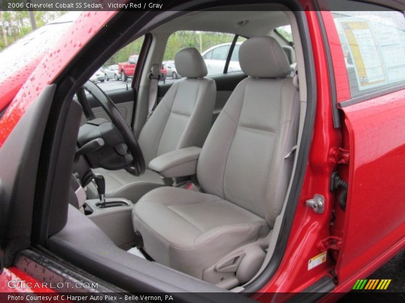 Victory Red / Gray 2006 Chevrolet Cobalt SS Sedan